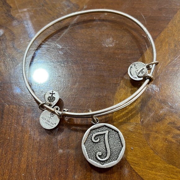 Alex and Ani Initial J bracelet - Picture 1 of 4